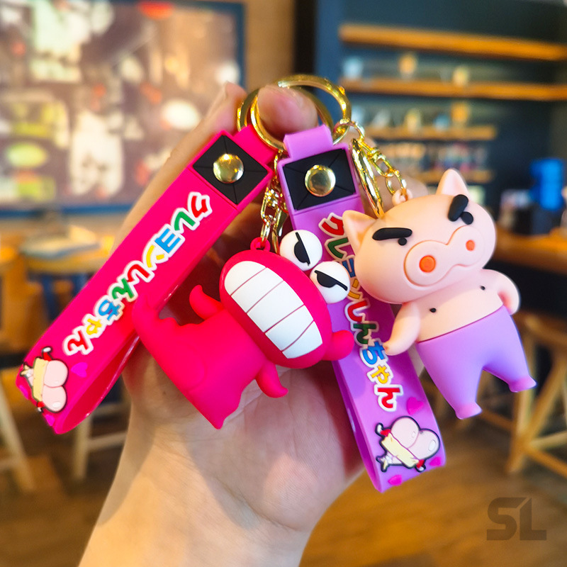Jewelry Making For Kids - Crayon Shin Chan figuras de Anime