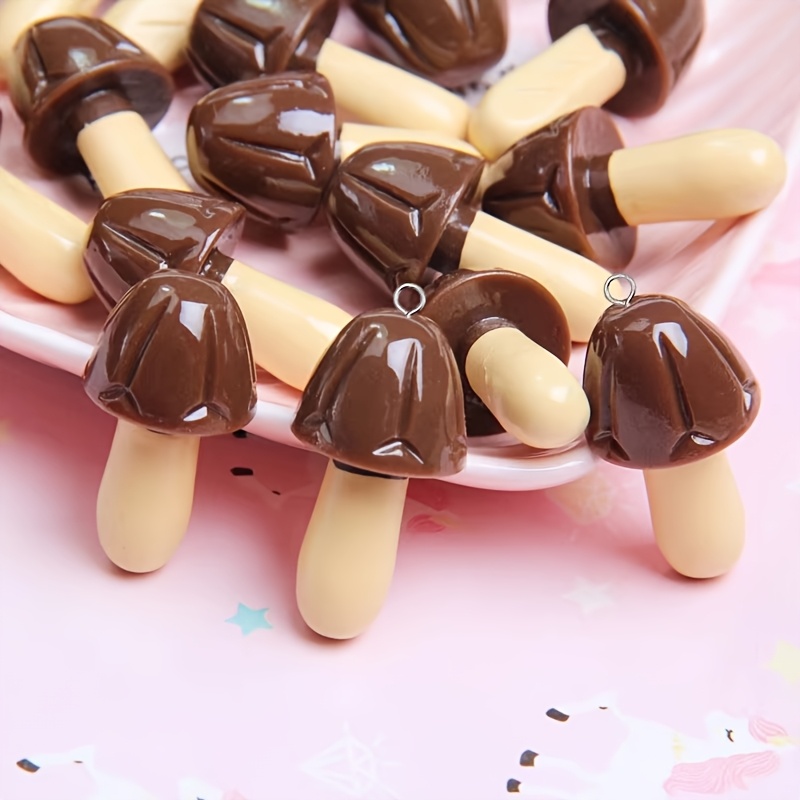 Jewelry Making With Resin - 10 piezas de resina de chocolate