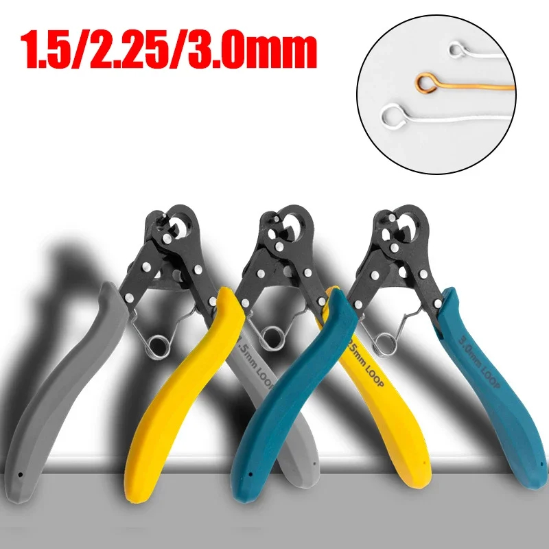 Jewelry Making Round Nose Pliers - Alicates rodantes de alambre de 1,5/2,25/3,0mm