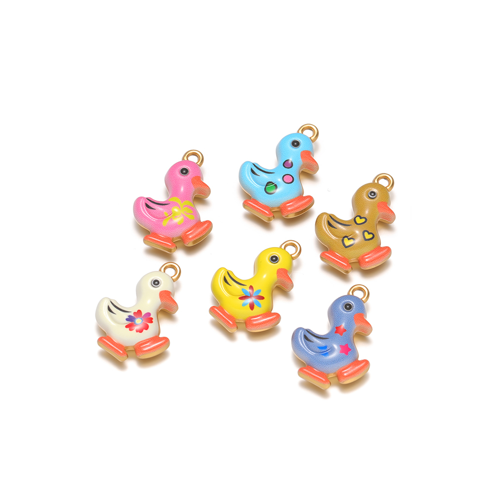 Jewelry Making For Kids - 4 piezas de dijes de pato