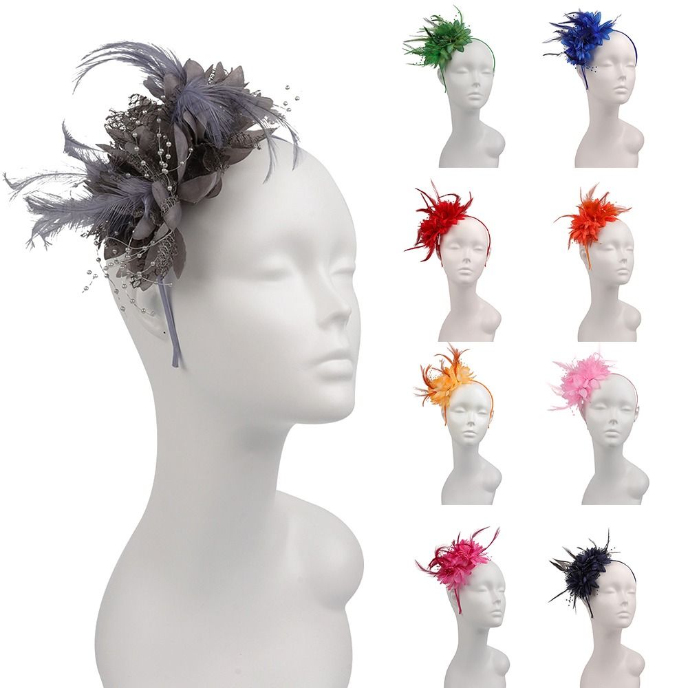 Jewelry Making For Adults - Sombrero fascinador elegante para mujer, diadema,