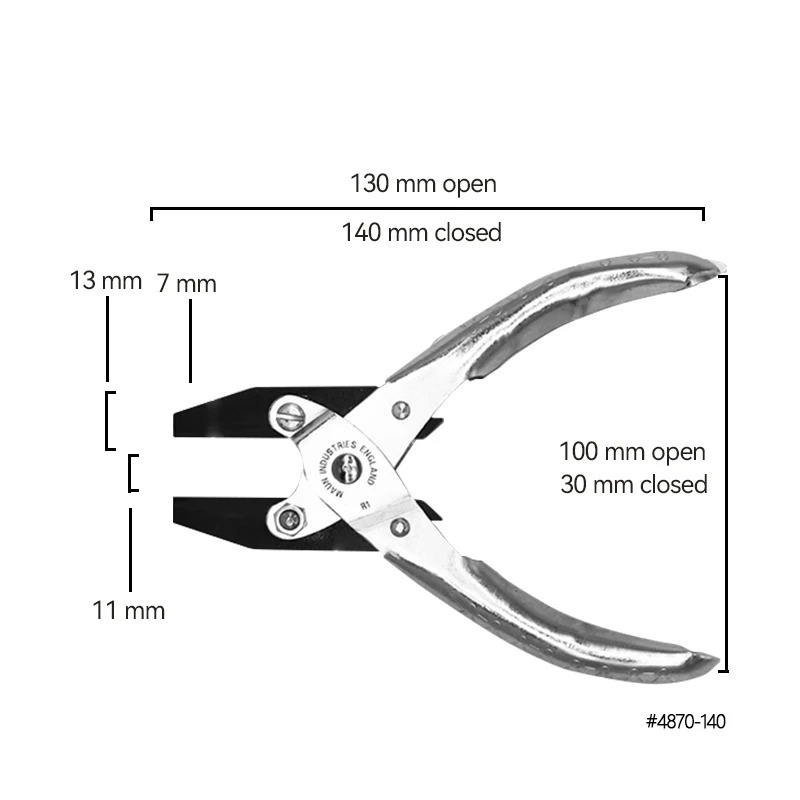 Jewelry Making Loop Pliers - UK MAUN-Alicates para joyería paralelos, mandíbulas