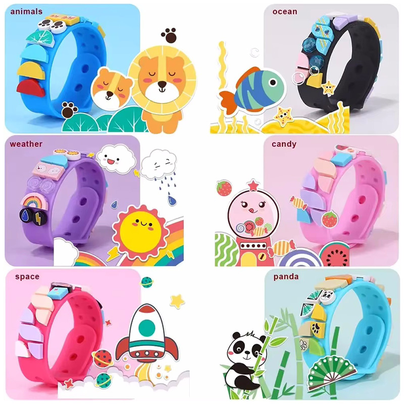 Jewelry Making For Kids - 6 unids/set de bloques de construcción
