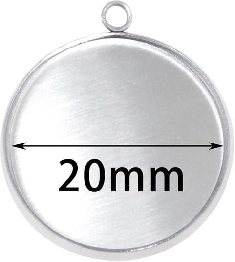 20 piezas de bandejas colgante - Jewelry Making With Resin reseña y precio