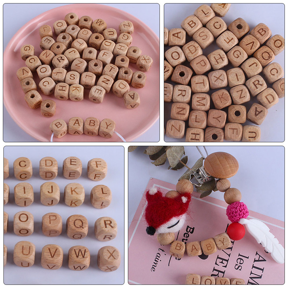Kit de 26 cuentas de madera co - Jewelry Making Kits For Kids reseña y precio