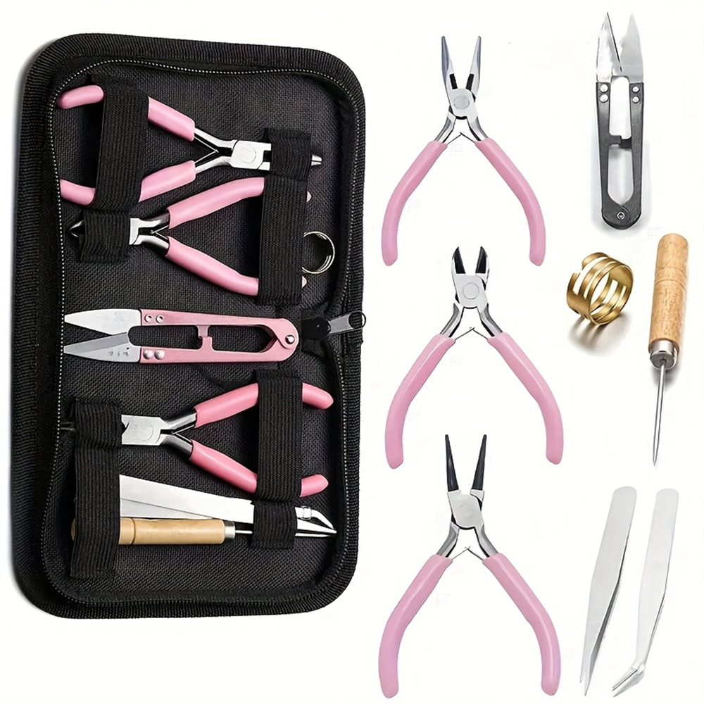 Juego de herramientas para pri - Jewelry Making Round Nose Pliers reseña y precio