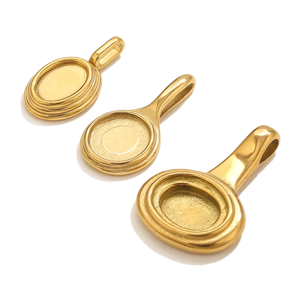 Bandejas ovaladas redondas de  - Jewelry Making With Resin reseña y precio