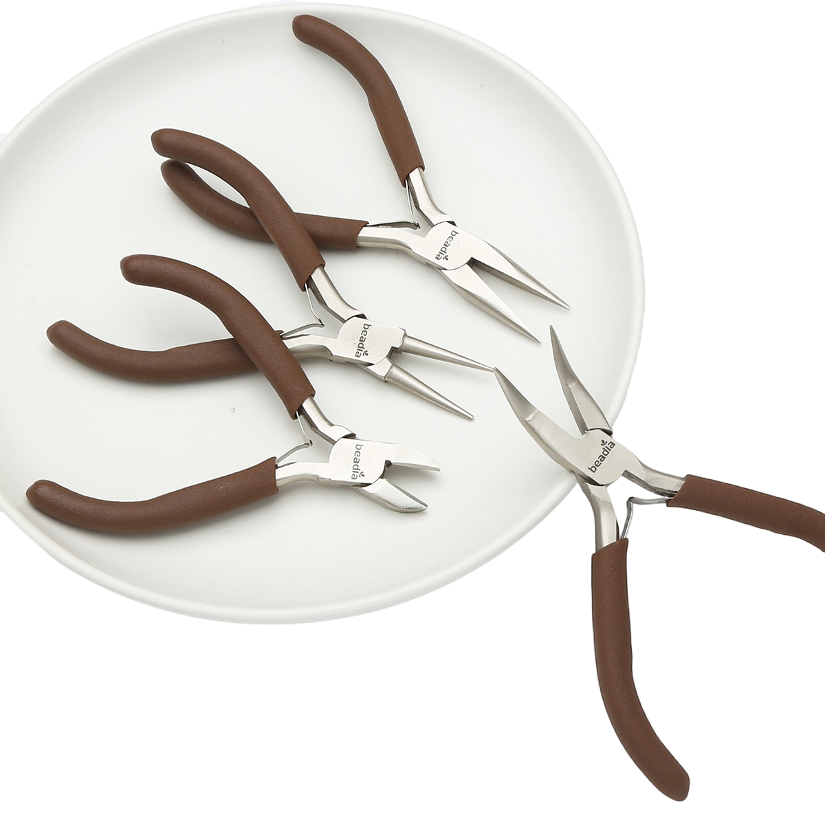 1 pieza Jinggong acero al carb - Jewelry Making Round Nose Pliers reseña y precio
