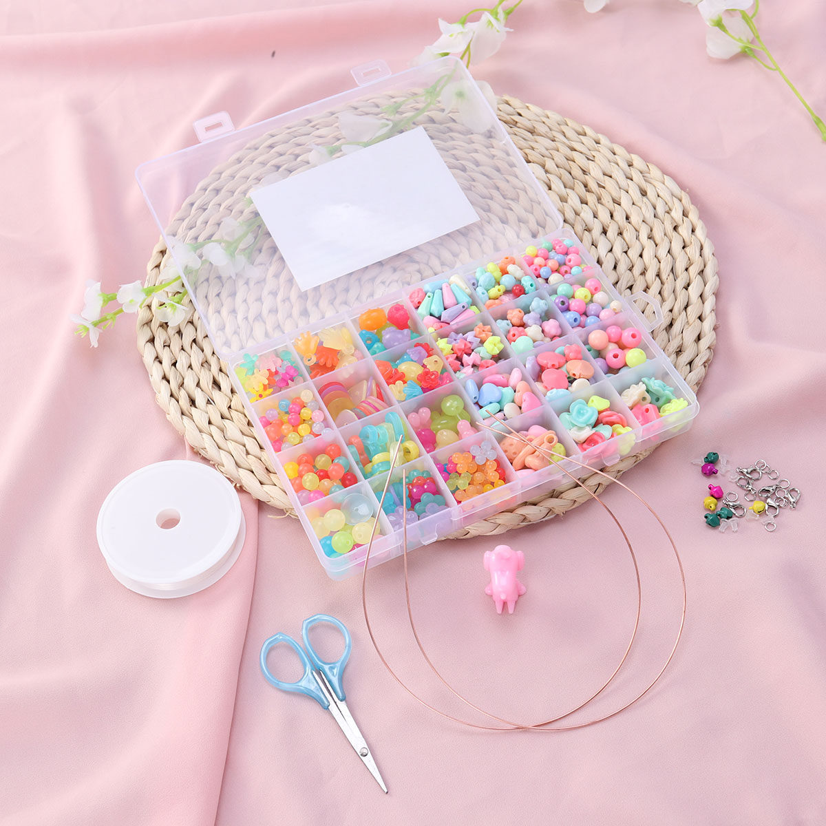 520 piezas de cuentas para hac - Jewelry Making Kits For Kids reseña y precio