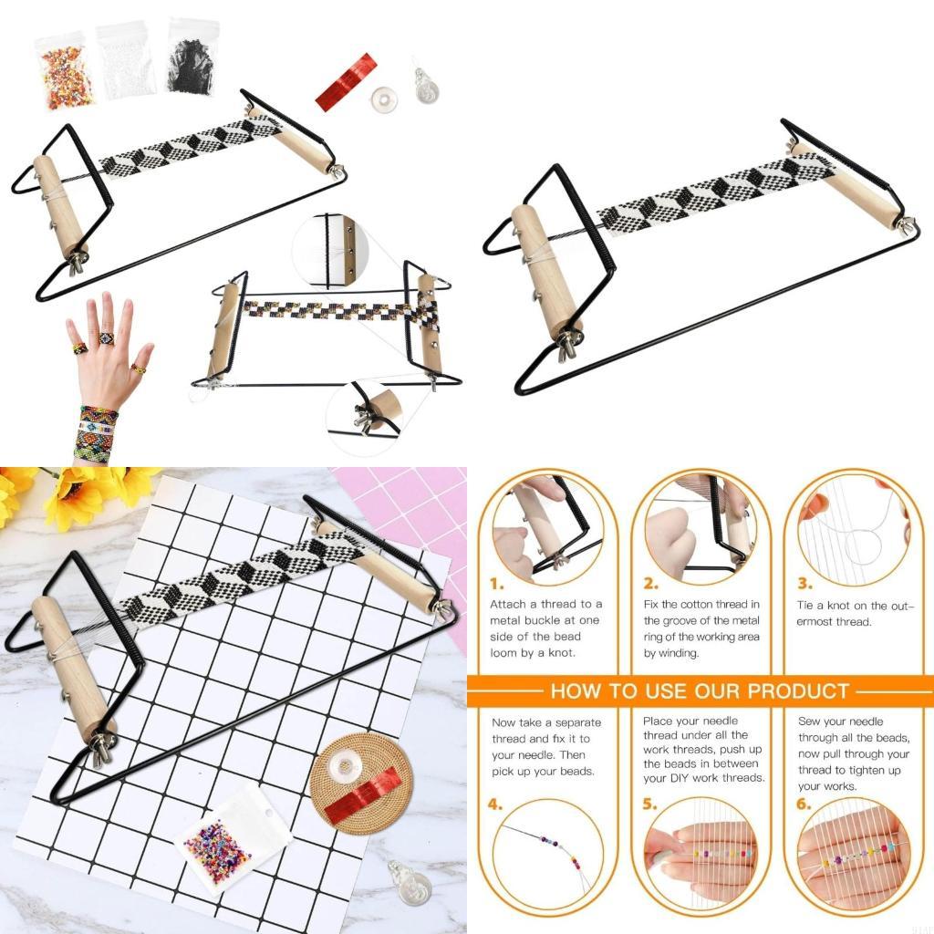 Máquina tejer telar cuentas he - Jewelry Making Machine reseña y precio