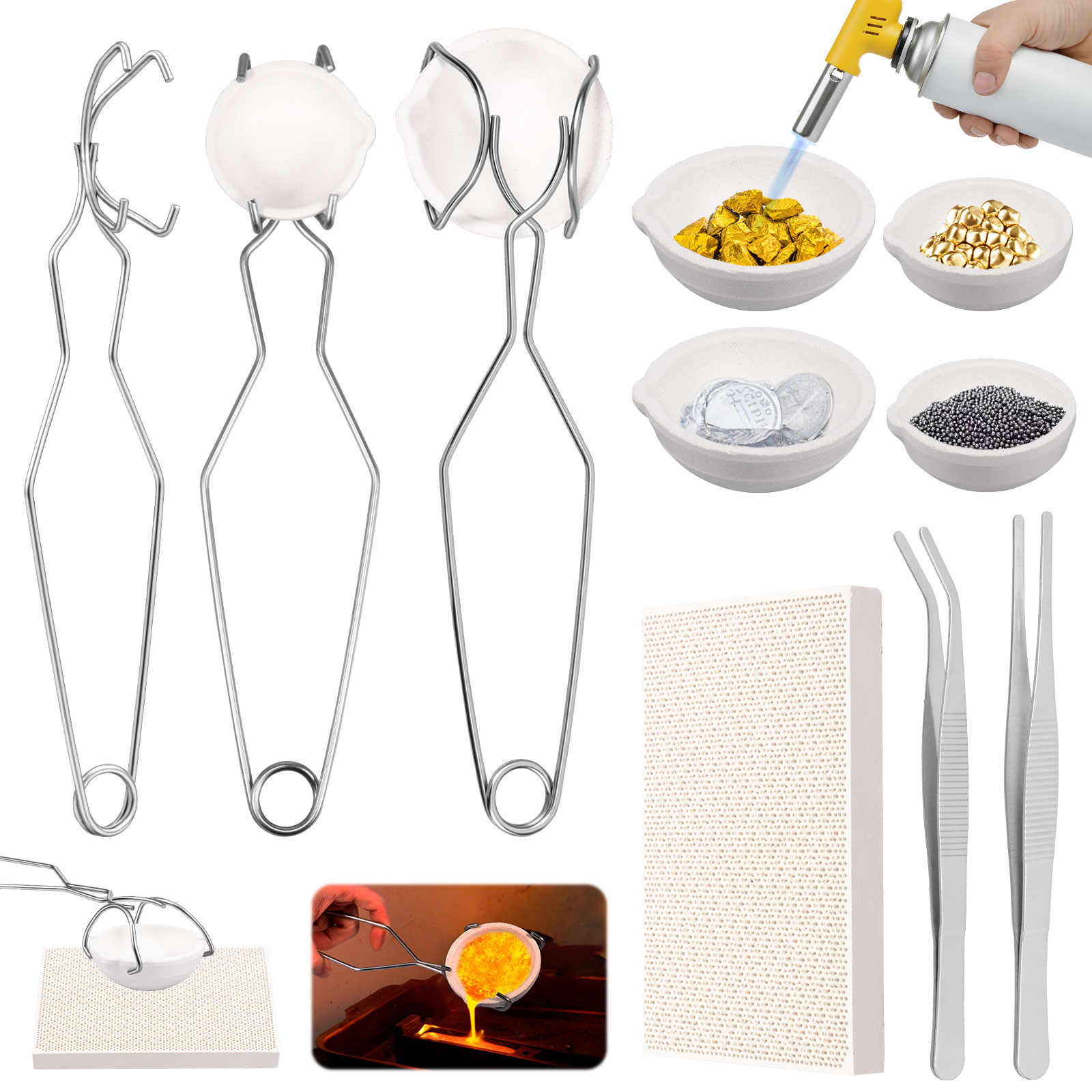 Juego de Crisoles de Alta Pure - Jewelry Making Torch reseña y precio