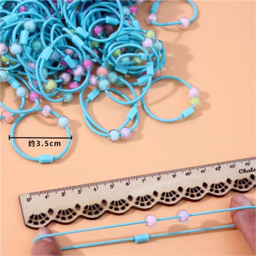 50 Uds. De lazos elásticos par - Jewelry Making For Kids reseña y precio