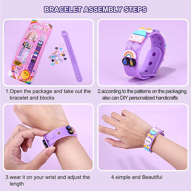 6 unids/set de bloques de cons - Jewelry Making For Kids reseña y precio