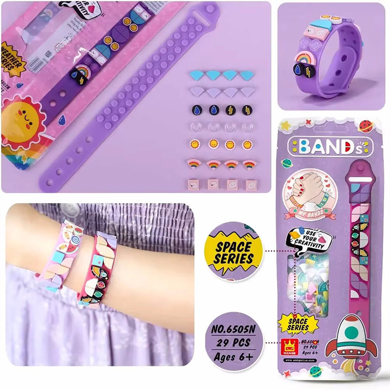 6 unids/set de bloques de cons - Jewelry Making For Kids reseña y precio