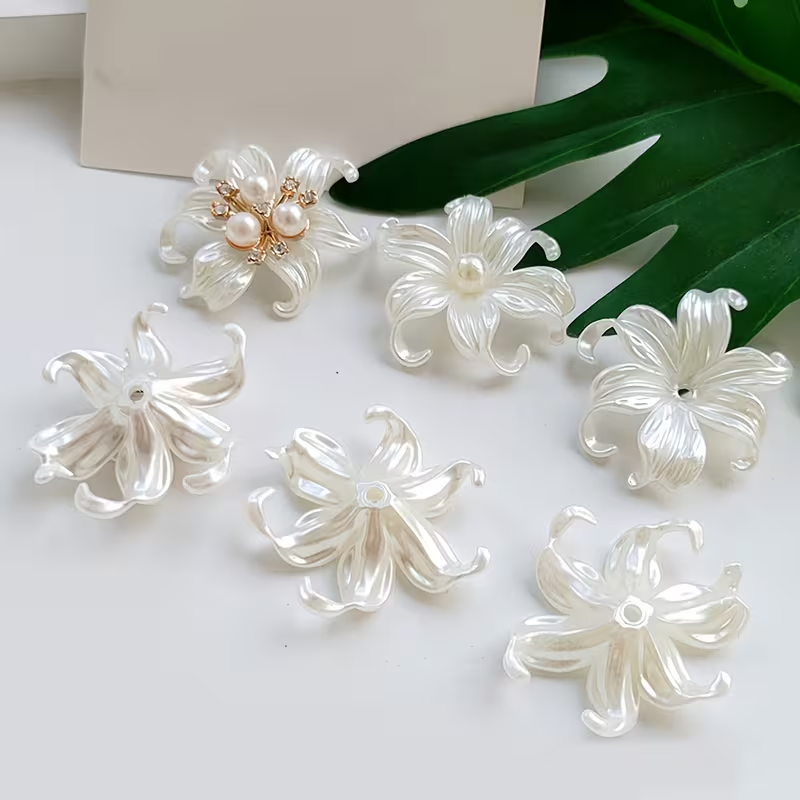 20 Piezas de Cuentas de Flor d - Jewelry Making For Adults reseña y precio