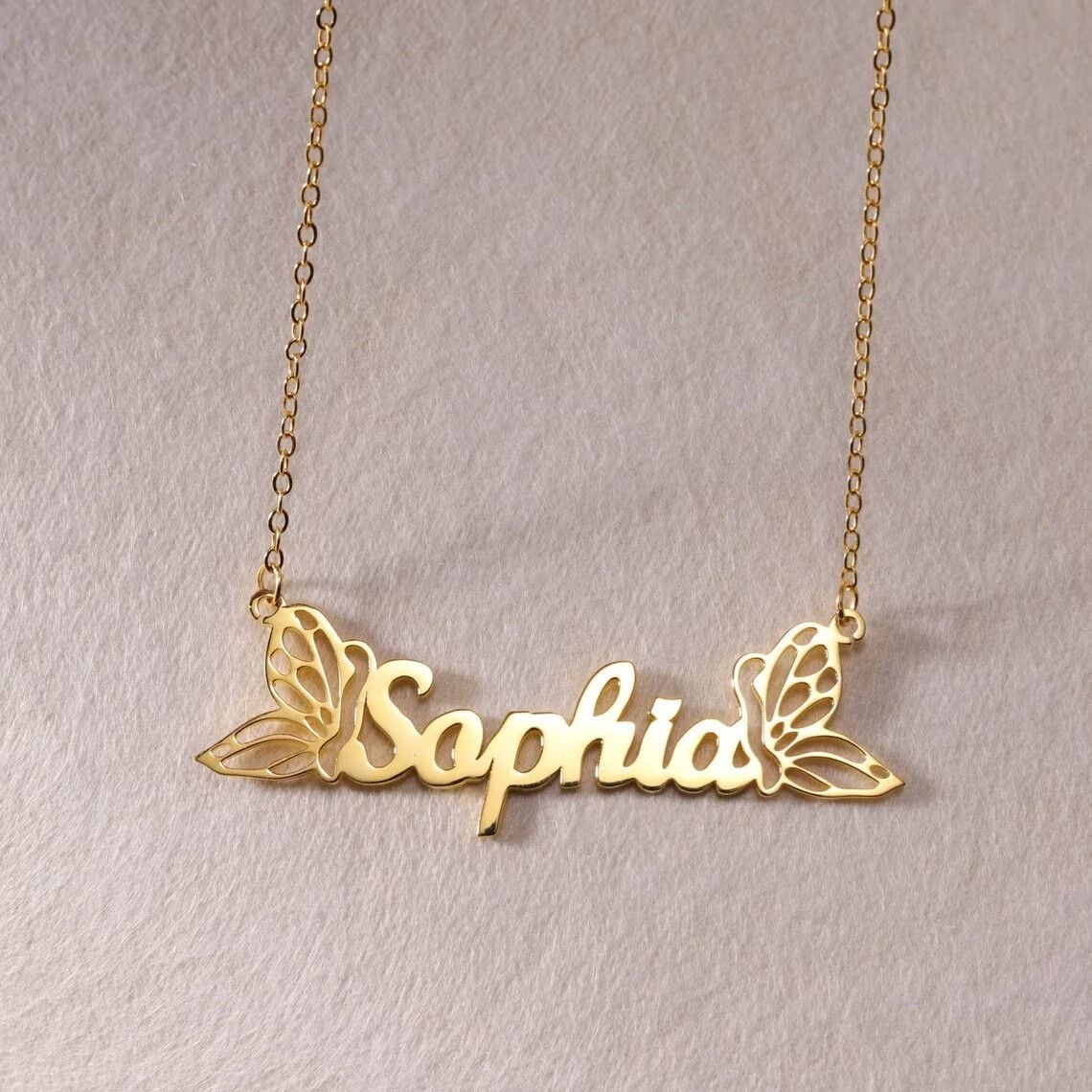 Collar con nombre de mariposa  - Jewelry Making For Kids reseña y precio