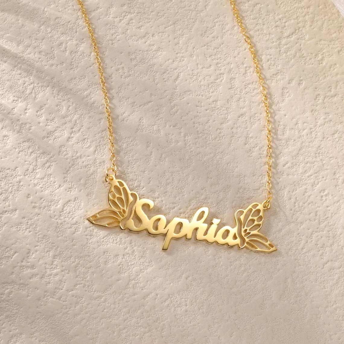 Collar con nombre de mariposa  - Jewelry Making For Kids reseña y precio